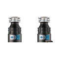 Black 1/3 HP Continuous Feed Garbage Disposal, Black 1/2 HP Continuous Feed Garbage Disposal G8052
