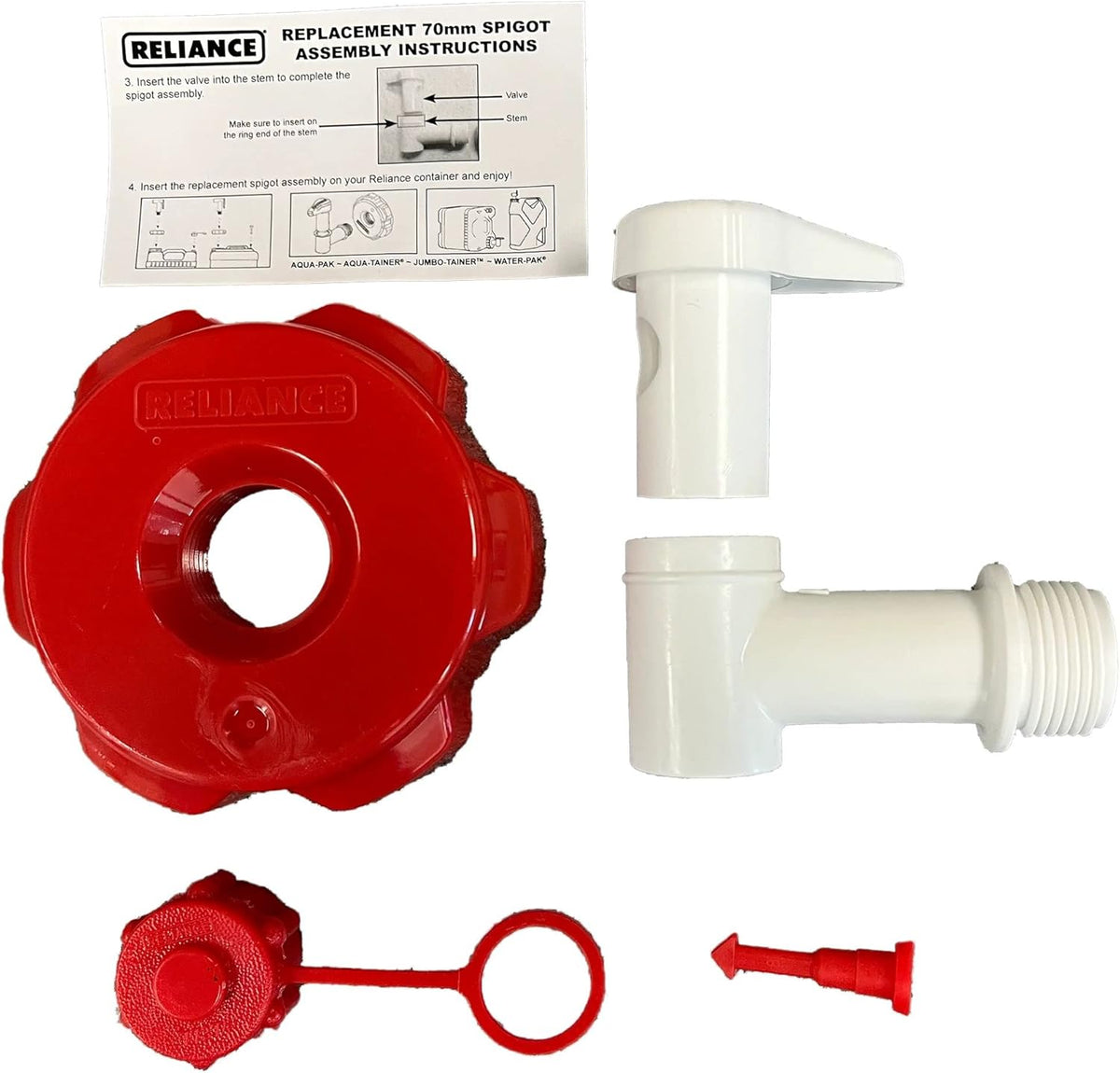 Replacement Spigot Assembly, 1.3 Inch x 3.5 Inch x 10.5 Inch V17097
