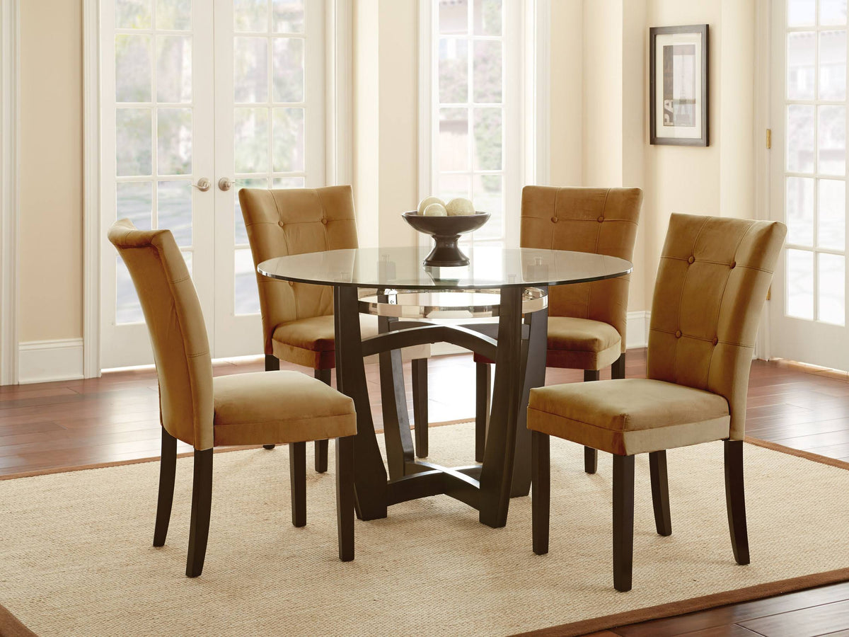 Camel Set of 2 Parsons Chairs G405686