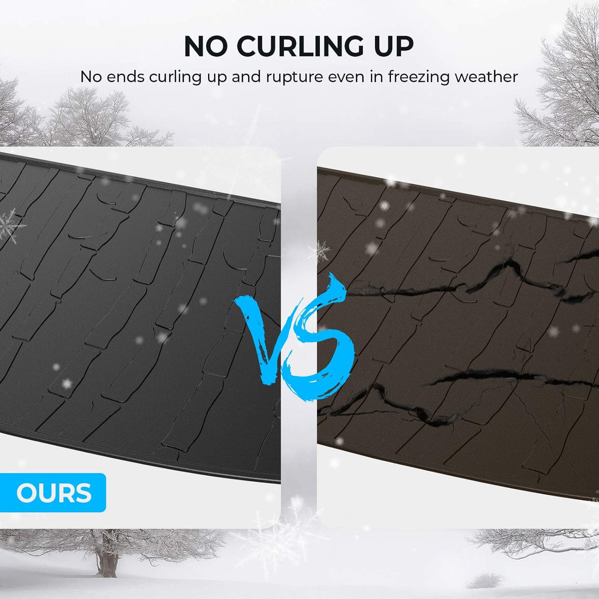 Black All Weather Cargo Trunk Liner Pack of 2 Z728535