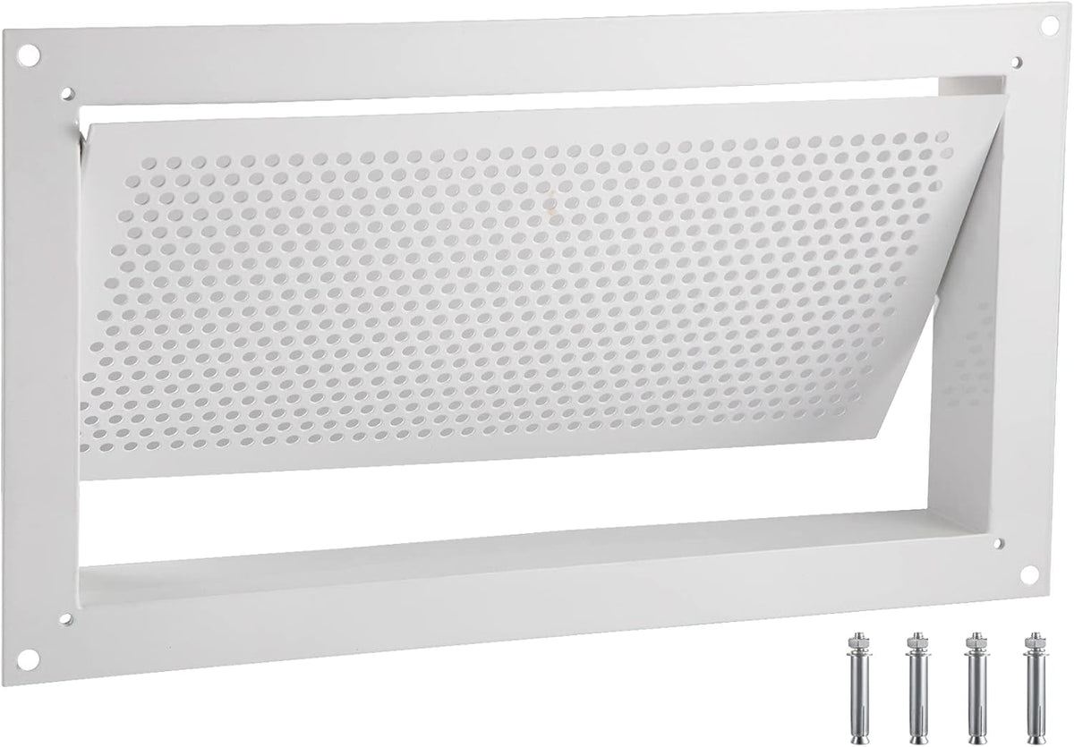 8" x 16" x 2" Black Foundation Flood Vent F9889