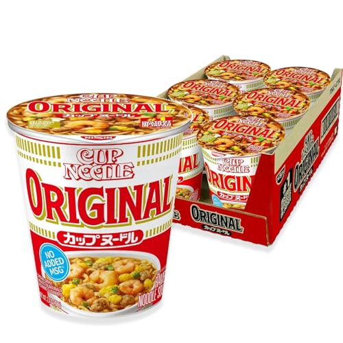 Original 2.4 Ounce Cup Noodle Ramen Soup (Pack of 6) Y76609