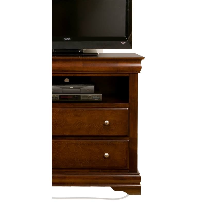 2 Drawer TV Media Chest Cappuccino S8836