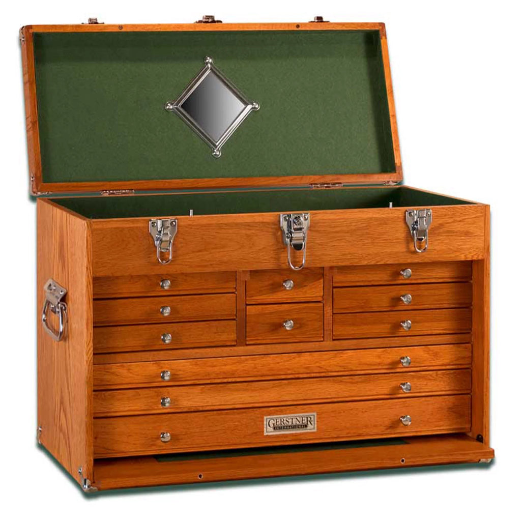 Red Oak 11-Drawer Top Chest Z127