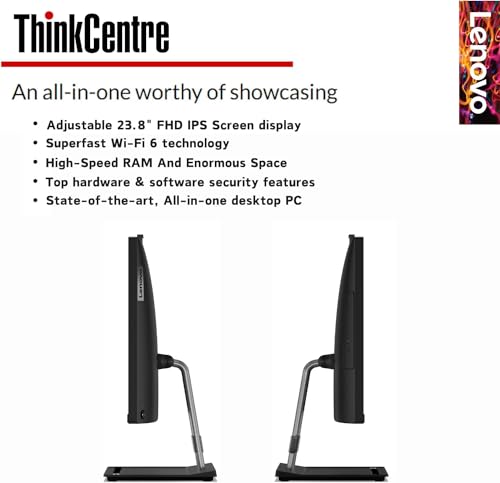 23.8" FHD Display All-in-One Computer, 16GB RAM, 512GB PCIe SSD, Windows 11 Pro D7453