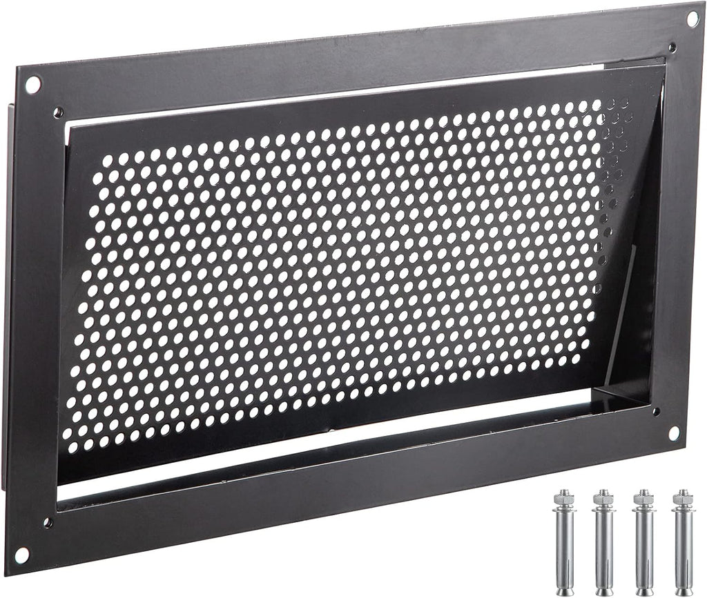 8" x 16" x 2" Black Foundation Flood Vent F9889