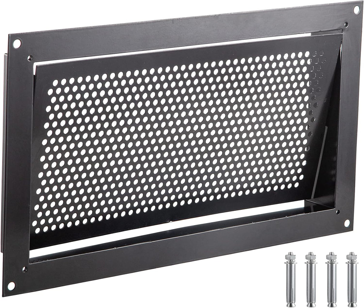 8" x 16" x 2" Black Foundation Flood Vent F9889