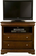 2 Drawer TV Media Chest Cappuccino S8836