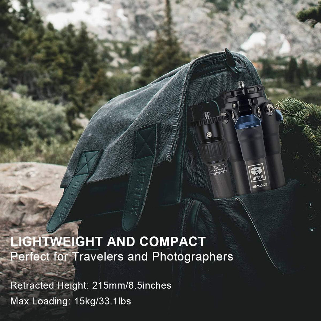 Carbon Fiber Mini Tripod with Center Column I93201