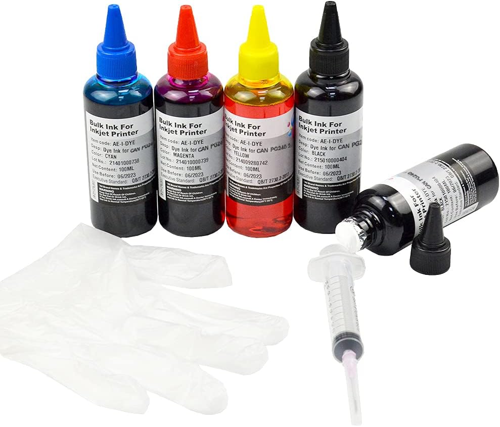 Compatible Ink Cartridge Replacement 5 Pack Black Cyan Magenta Yellow F103533