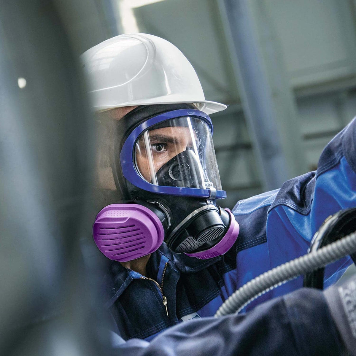 Full-Face Respirator Mask with 2x Combination Cartridge K18112
