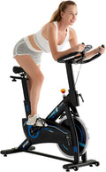 Indoor Cycling Bike Stationary Exercise Bike with LCD Display Y384996