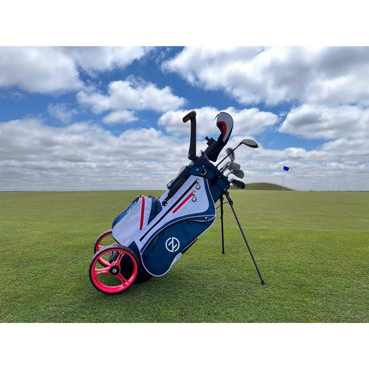 Wheel Push Cart & Stand Bag O798