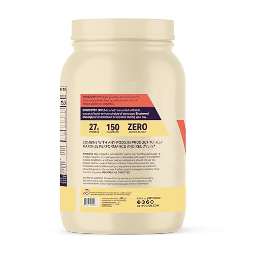 Vanilla Ice Cream Whey Protein Powder, 15 Servings R79014