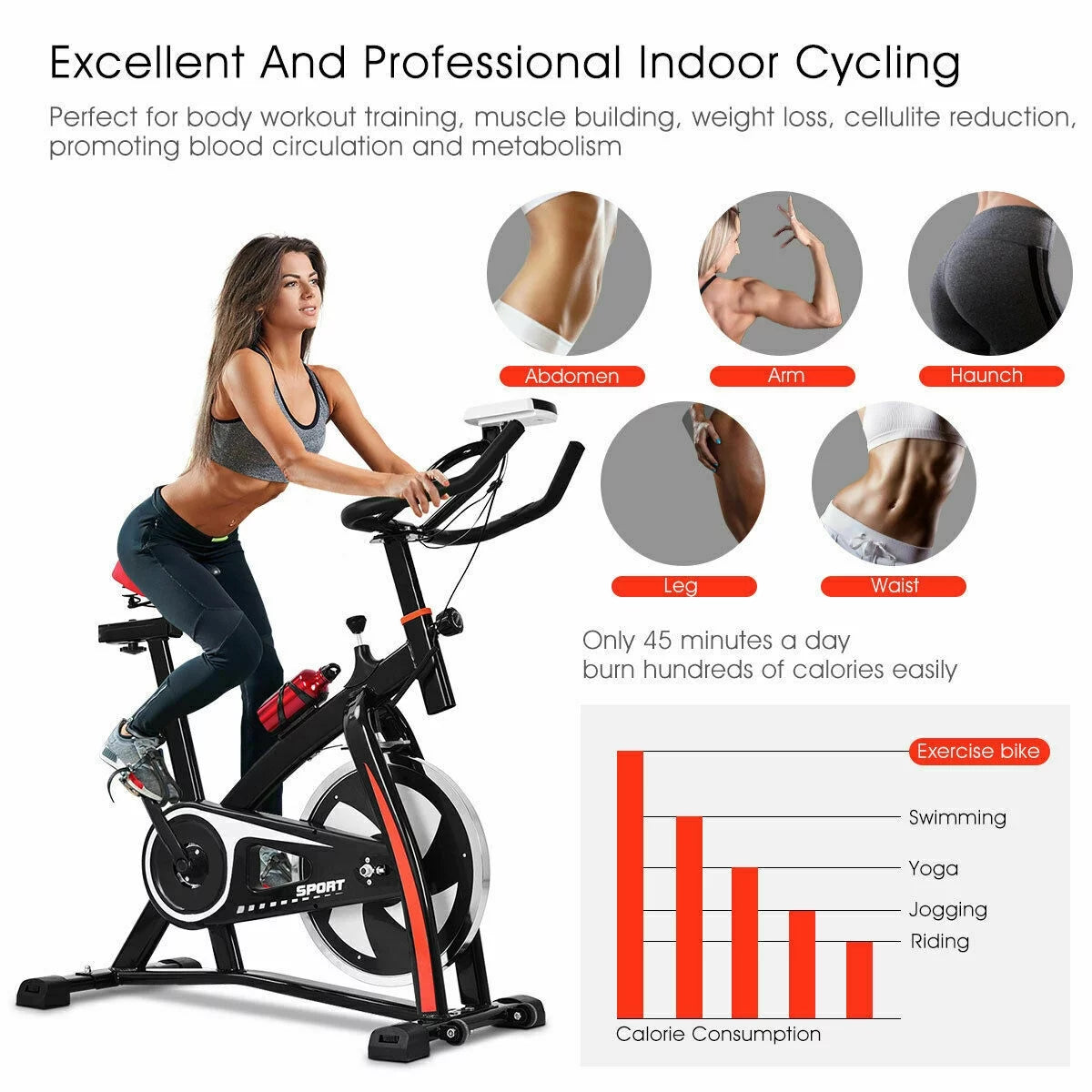 Adjustable Exercise Bike U33937
