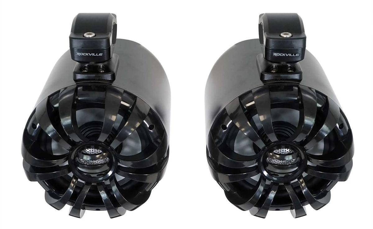 6.5" 600w Marine Wakeboard Swivel Speakers with Receiver D602