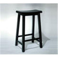 Antique Black Terra Cotta Bar Stool F835
