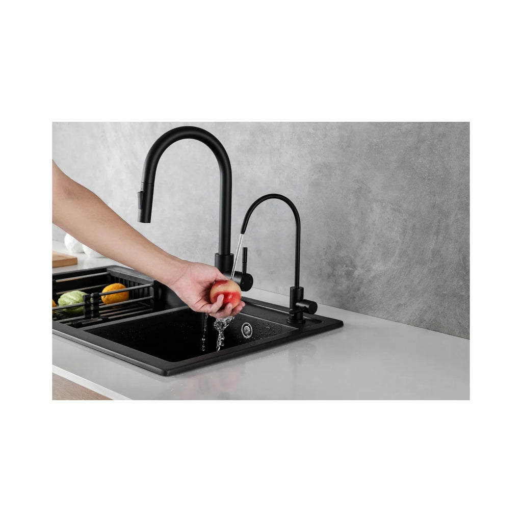 Single Handle Cold Water Dispenser Matte Black S607863