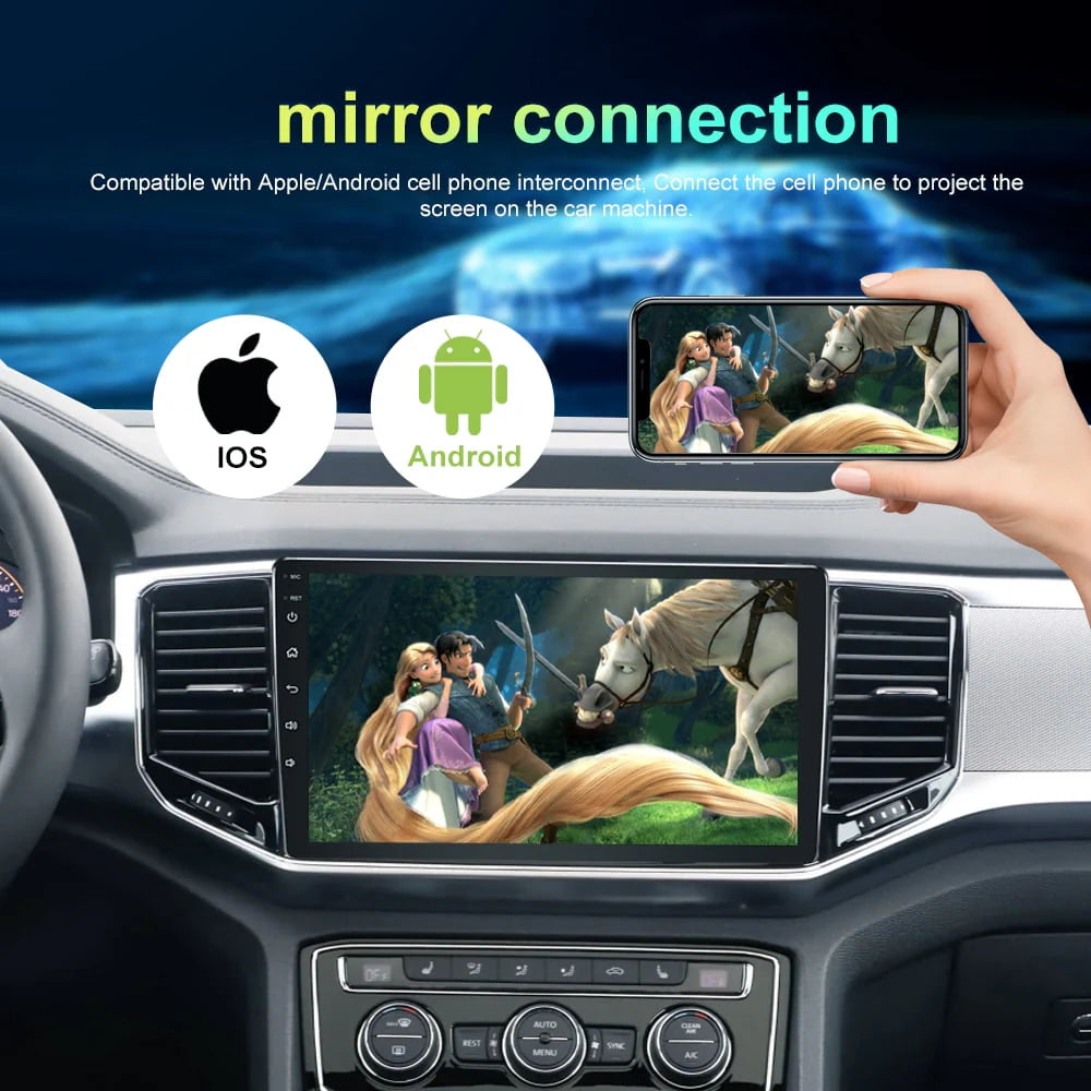 Android 12 Car Stereo Player with Backup Camera L252