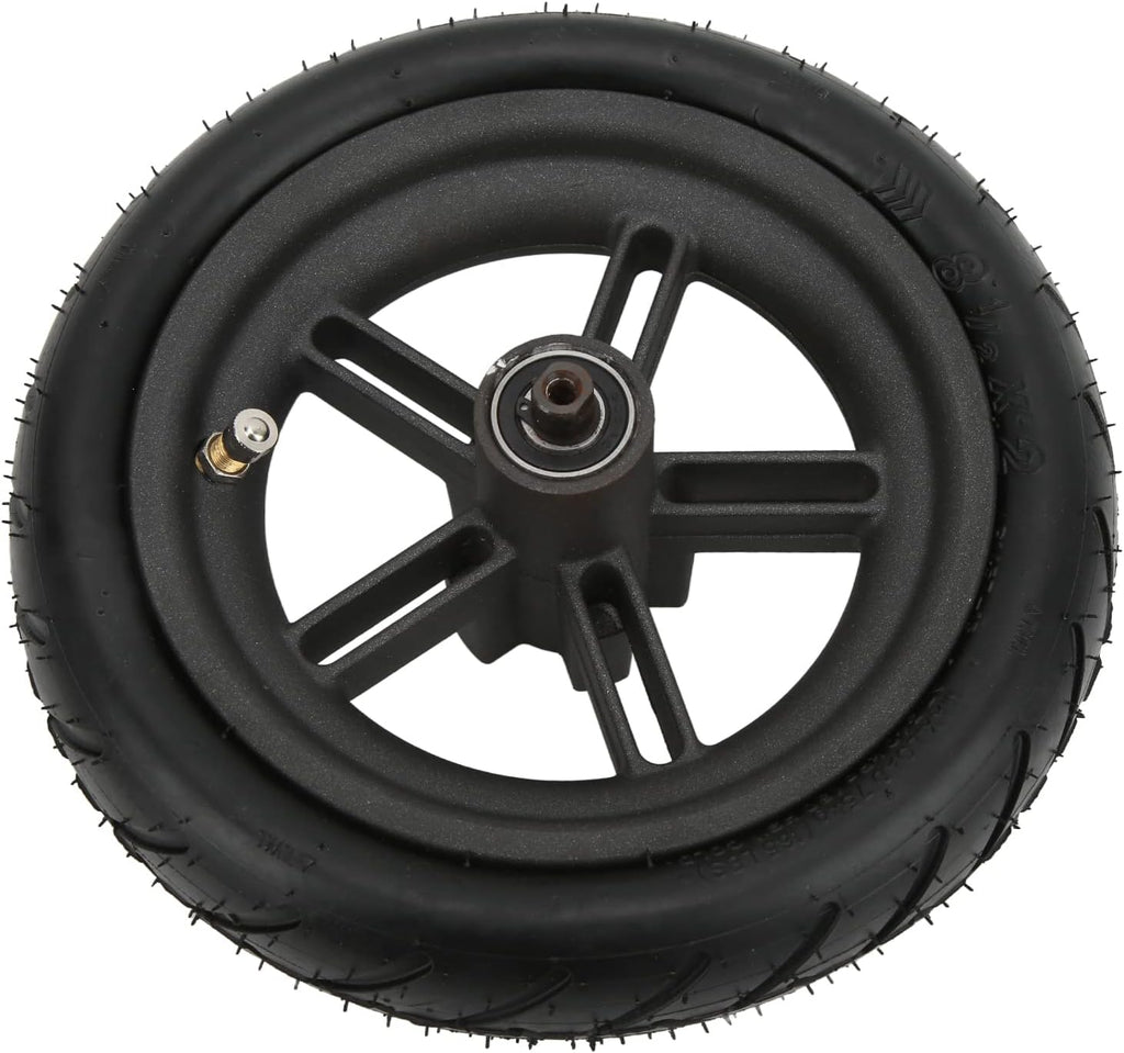 8.5 Inch Scooter Rear Tire Set with Inner Tube and Hub, Pack of 2 A82518