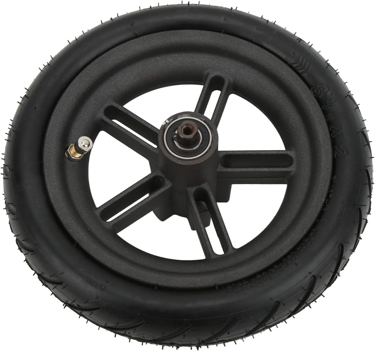 8.5 Inch Scooter Rear Tire Set with Inner Tube and Hub, Pack of 2 A82518