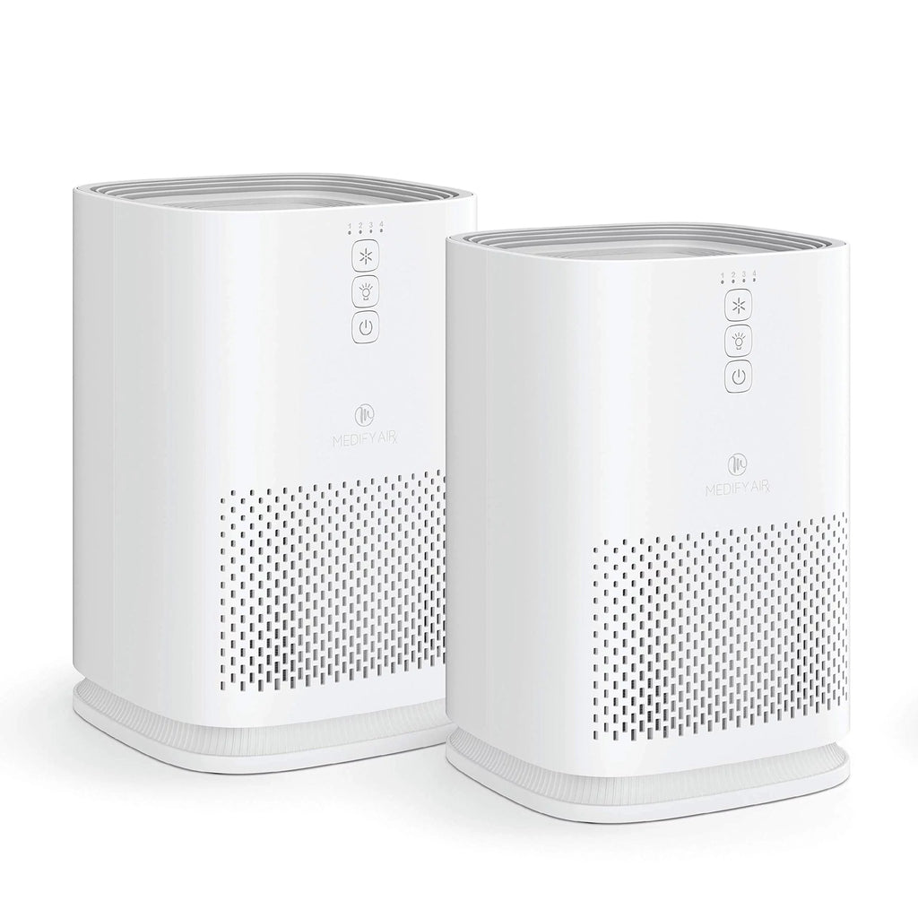 White HEPA Air Purifier, 2-Pack N6514