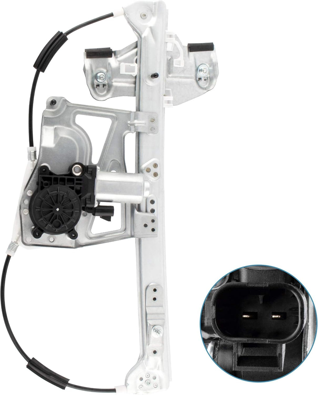 Front Right Passenger Side Power Window Regulator and Motor Assembly Pack of 2 M159