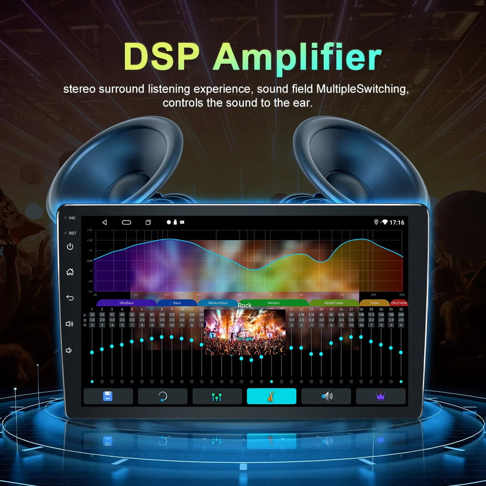 Android 12 Car Stereo Player with Backup Camera L252