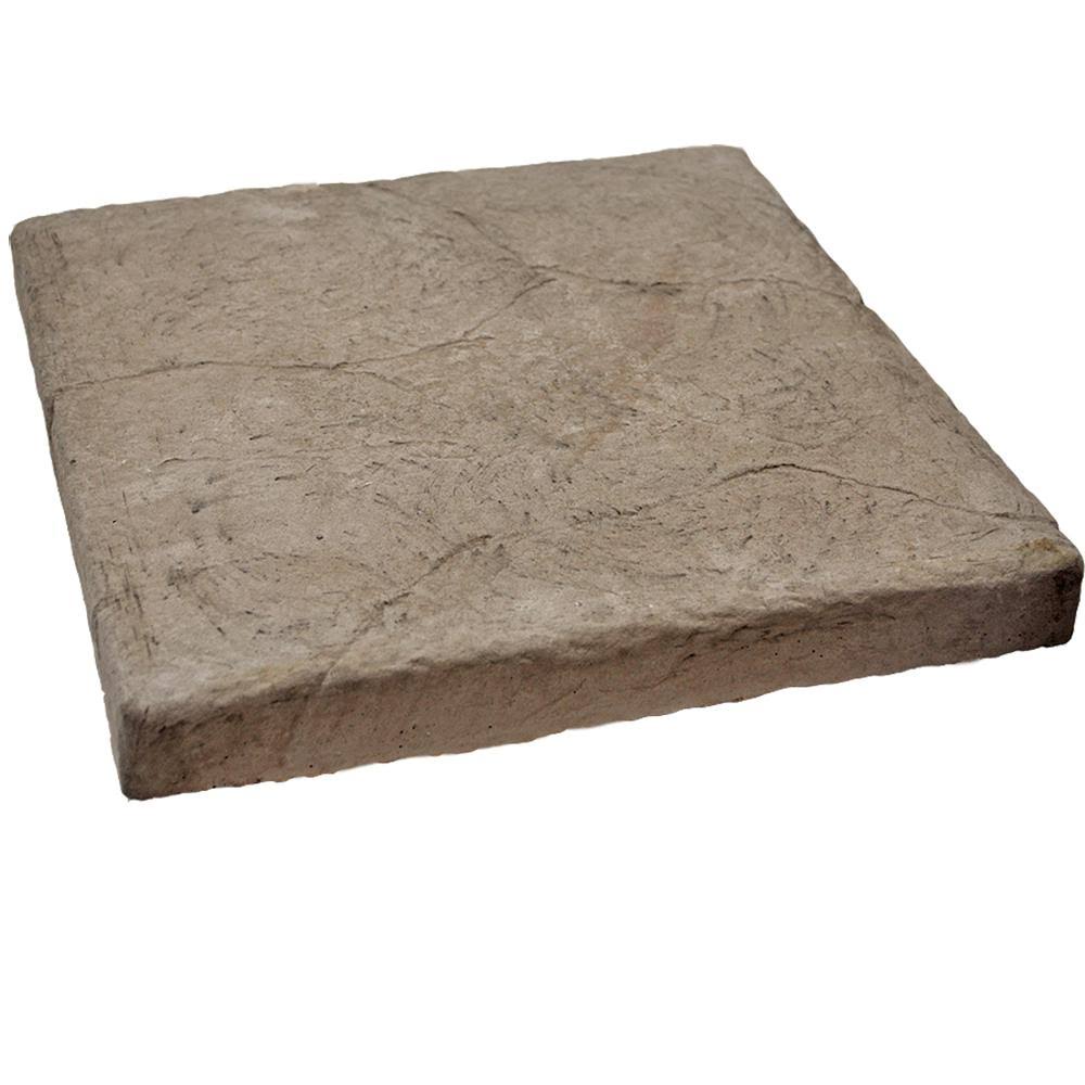Brown Manufactured Concrete Hearth/Cap Stone L346
