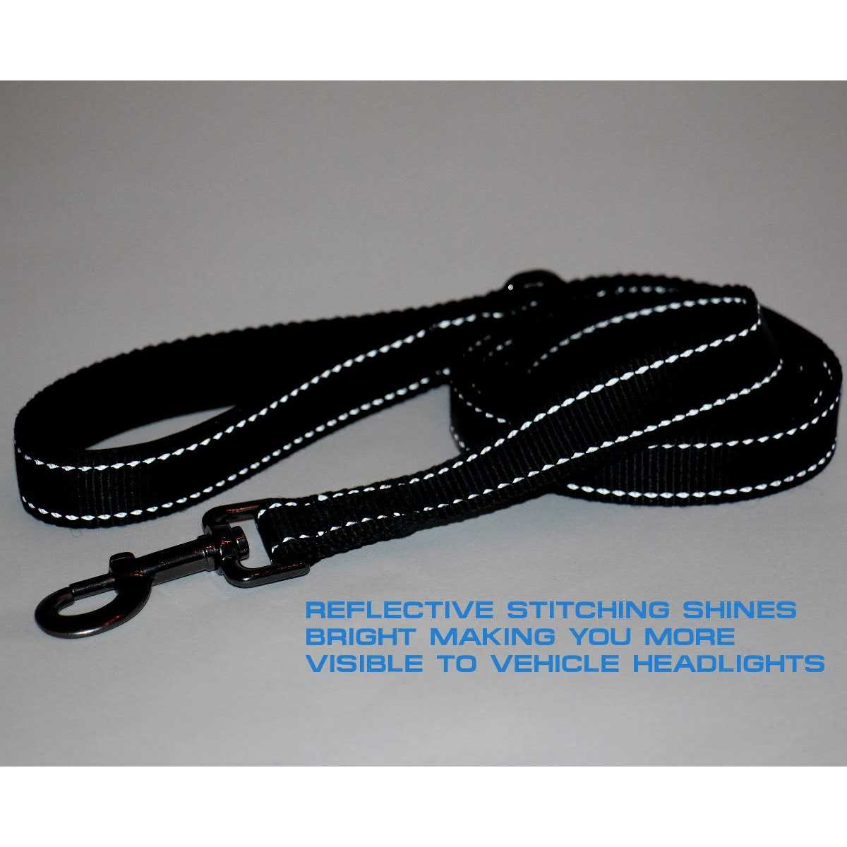 Double Handle Reflective Dog Leash C2516