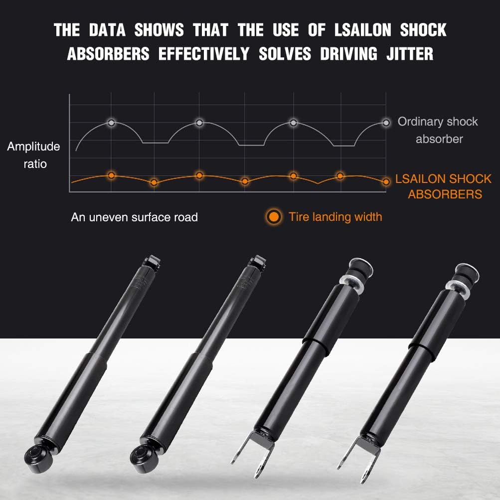 4x Front Rear Shocks Absorbers A688762