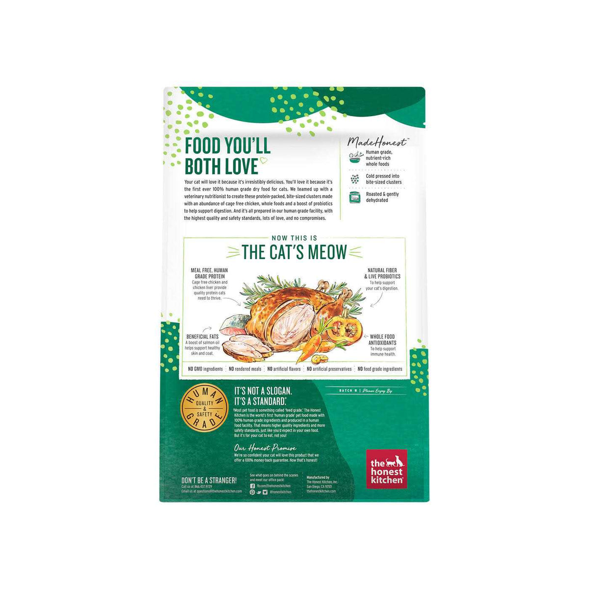 Grain-Free Chicken Dry Cat Food F9251