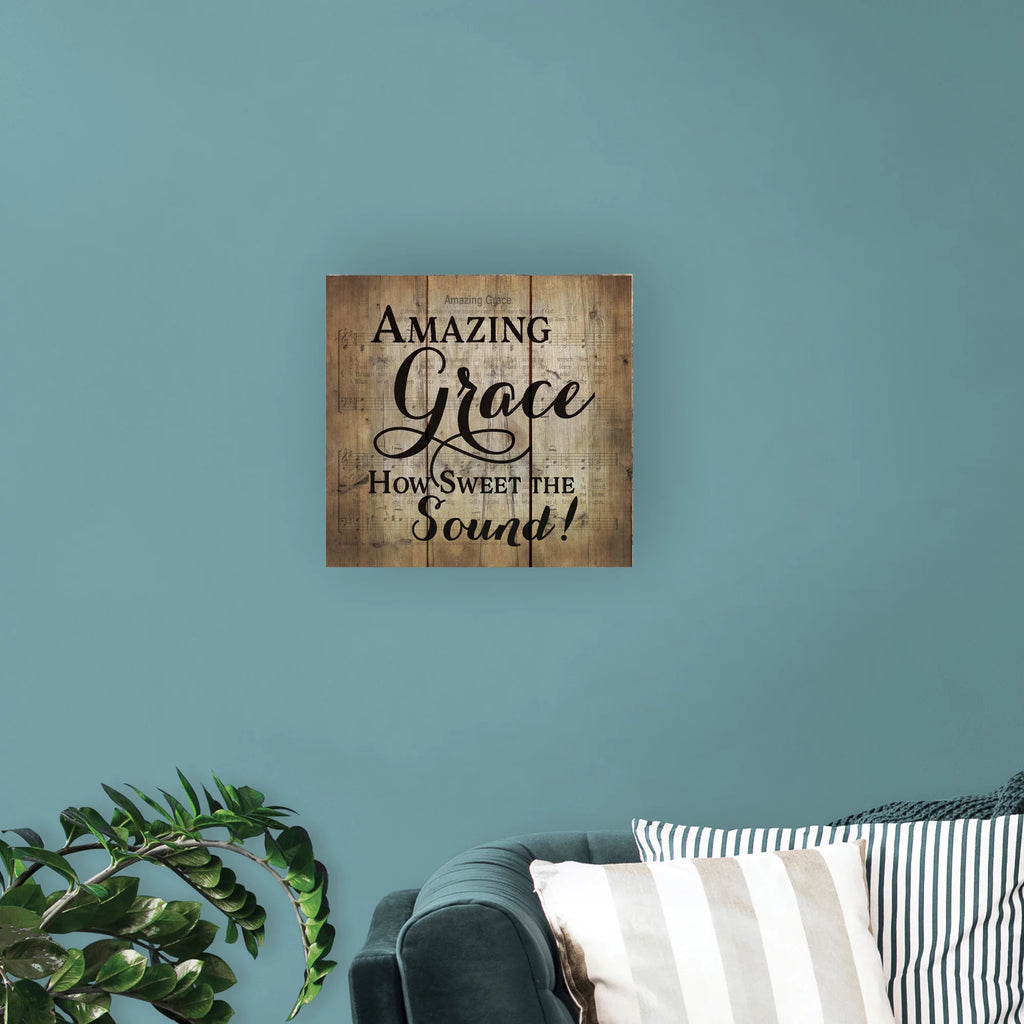 Wood Pallet Wall Art Sign Plaque 10 x 11 R3786