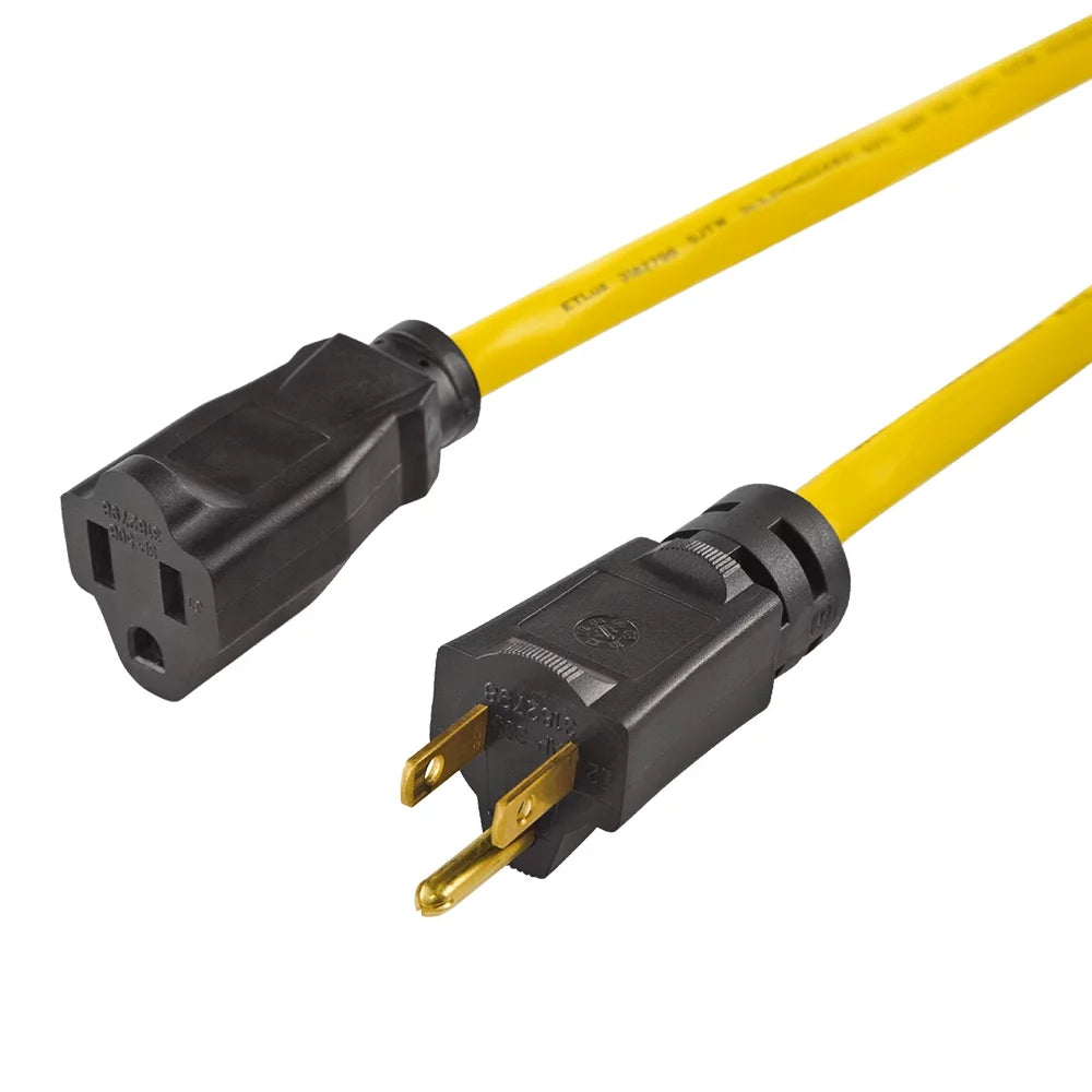25FT 12/3 Extension Cord Yellow N612