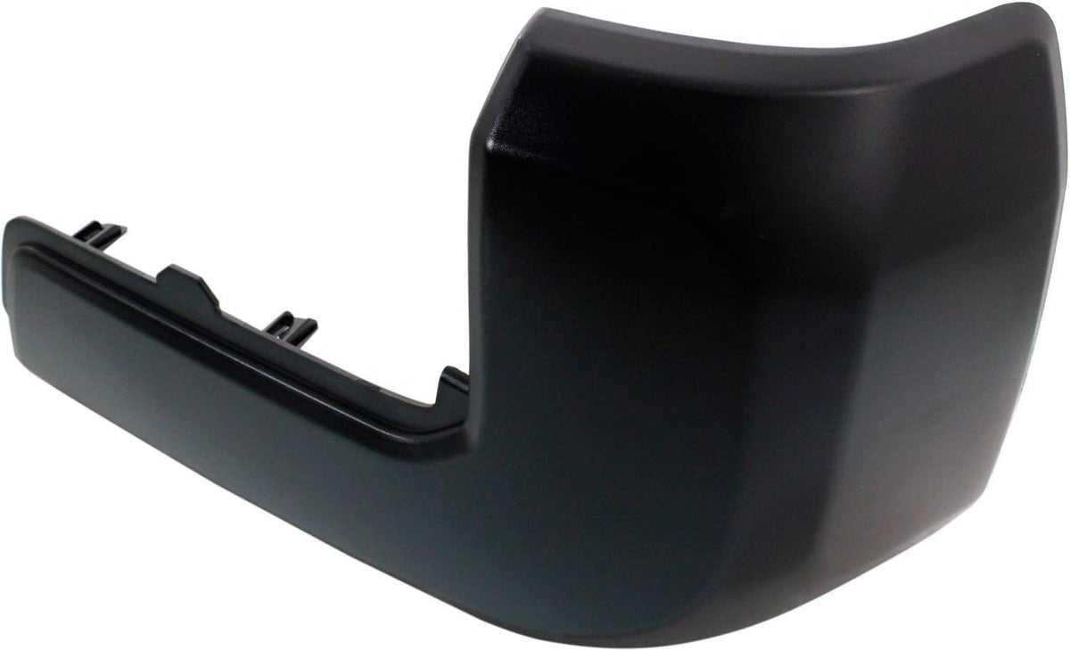 Black Rear Bumper End Cap Pack of 2 R6824