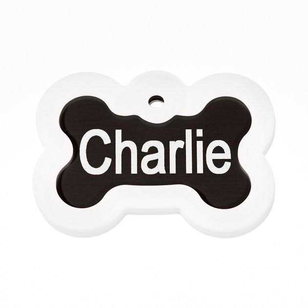 Anodized Aluminum Personalized Dog ID Tag M34977