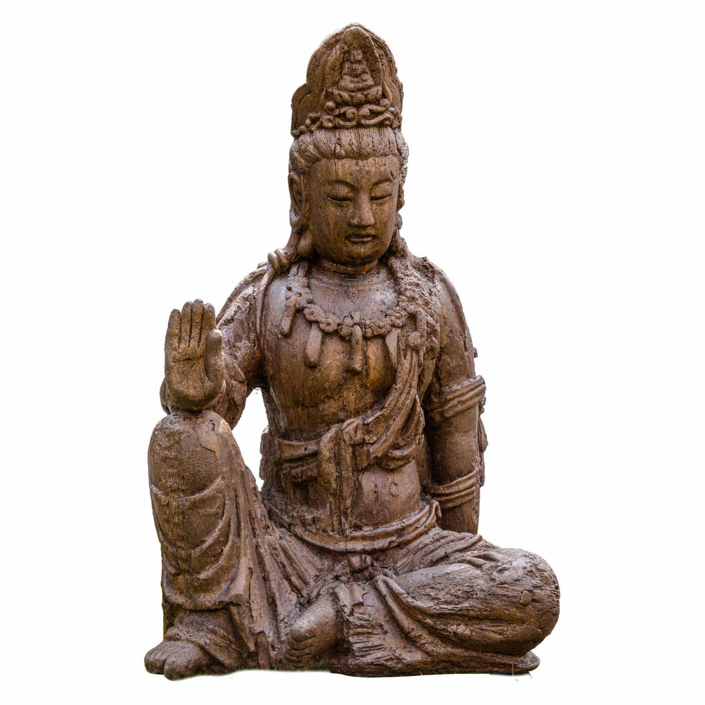 Antique Quan Yin Garden Statue F500681