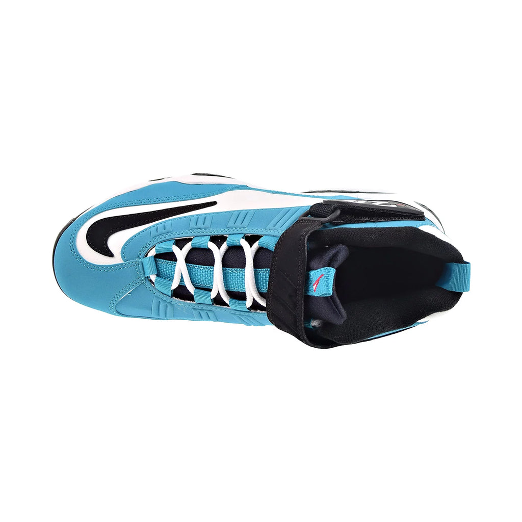 Aqua Marine Black White Men's Shoes H9722