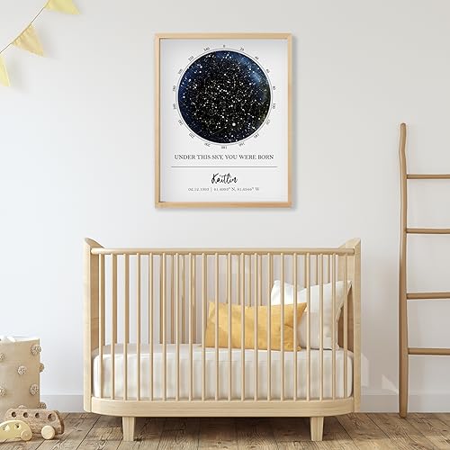 Custom Star Map Unframed Star Prints N527