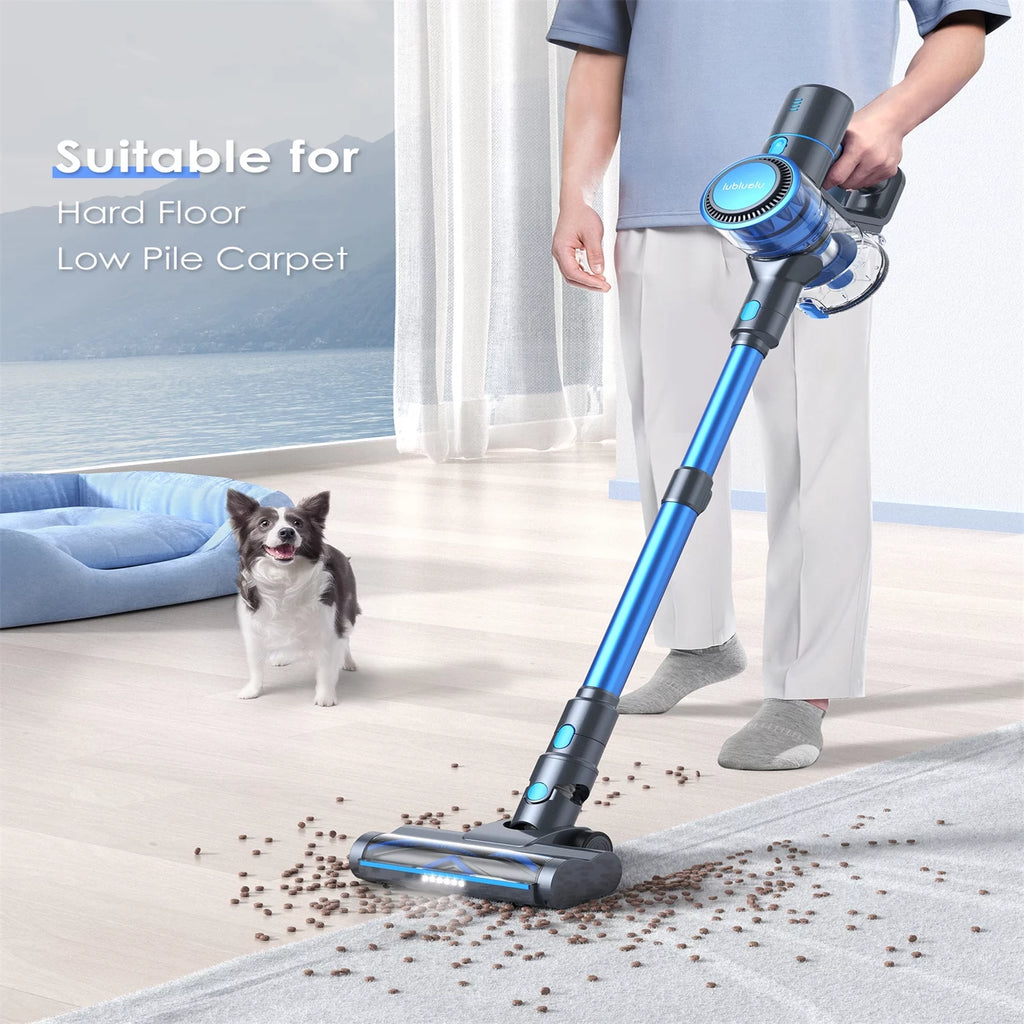 Cordless Stick Vacuum Cleaner Blue W692