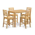 Counter Height Pub Table & 4 Chairs F6512