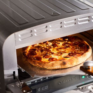 1800W Indoor Pizza Oven with Pizza Stone, Deep-Dish Pan & Pizza Peel Y8577