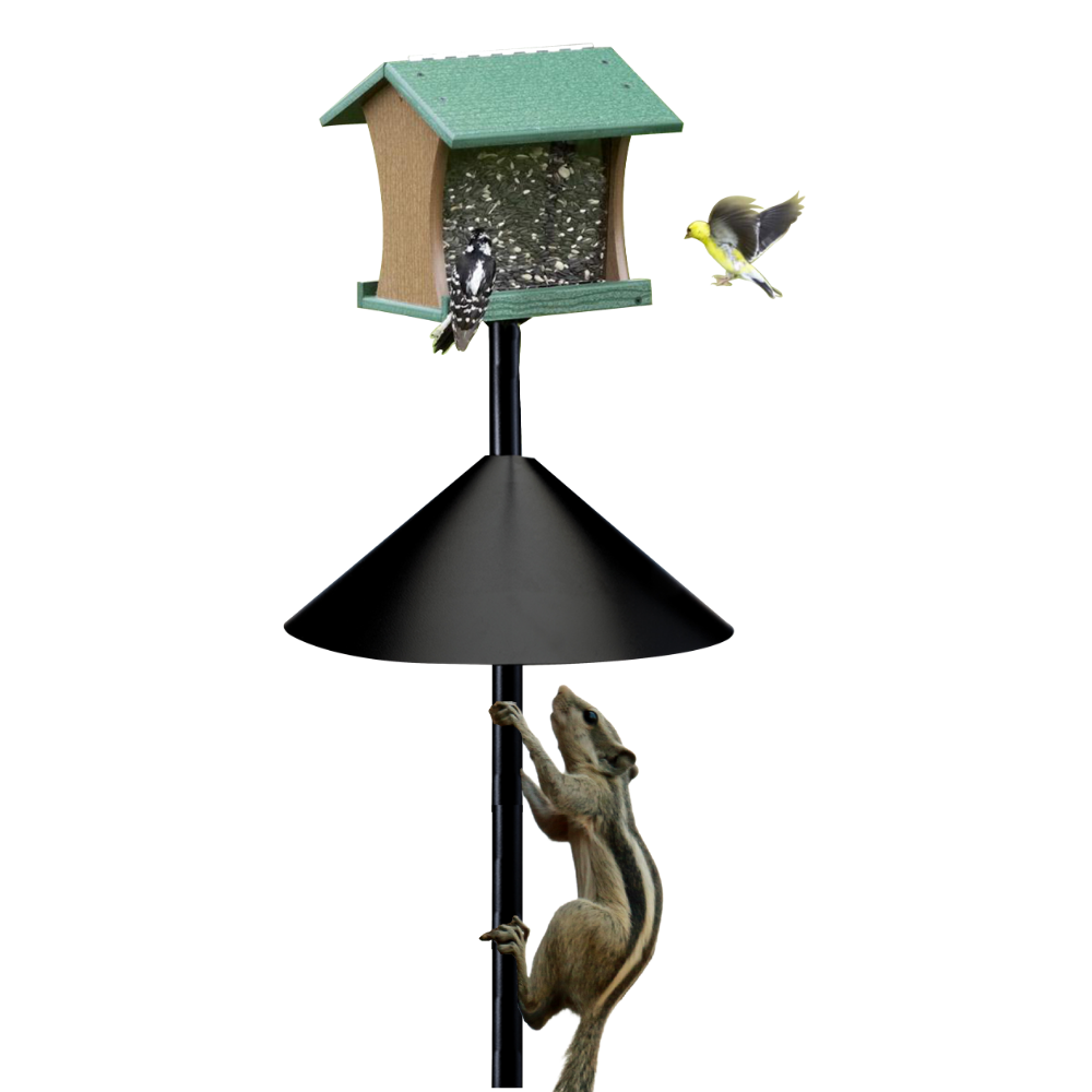 Squirrel Baffle 17 inch Galvanized Steel D374495