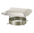 Stainless Steel Chimney Cap 12 OD Bolt-On Single Flue H232