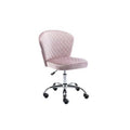 Comfortable Swivel Mid-Back Desk Chair with Wheels T793
