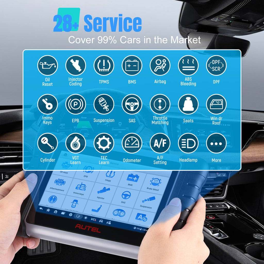 Autel MaxiCOM MK808Z Bi-Directional Full System Diagnostic Tablet J866