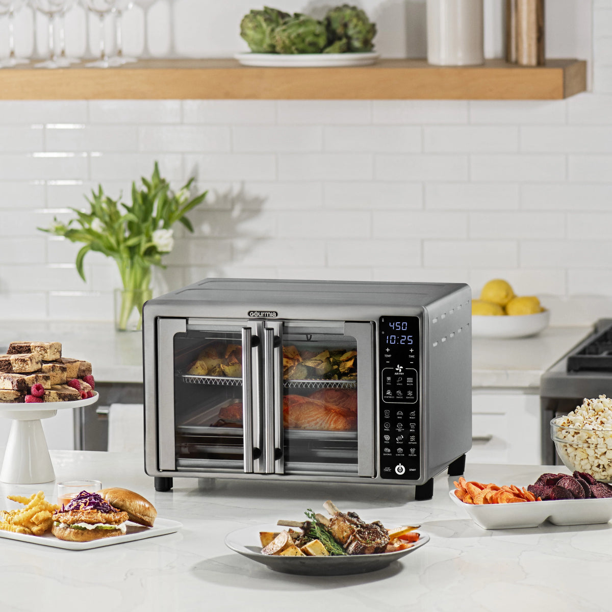 6-Slice Digital Toaster Oven Air Fryer F130036