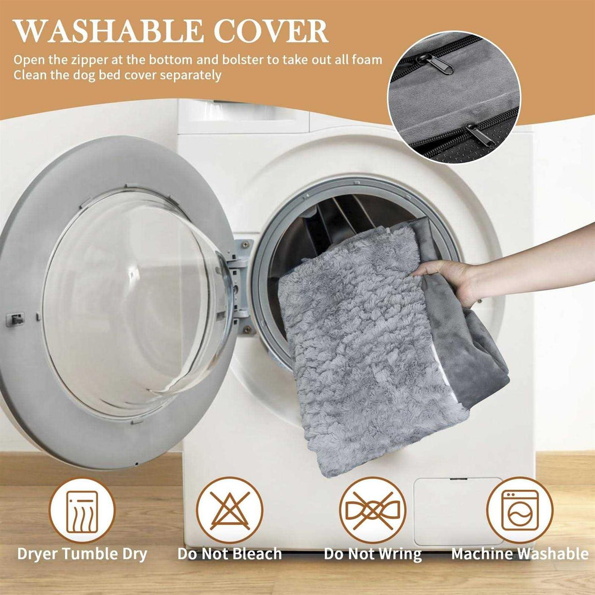 Waterproof Orthopedic Dog Bed I1629