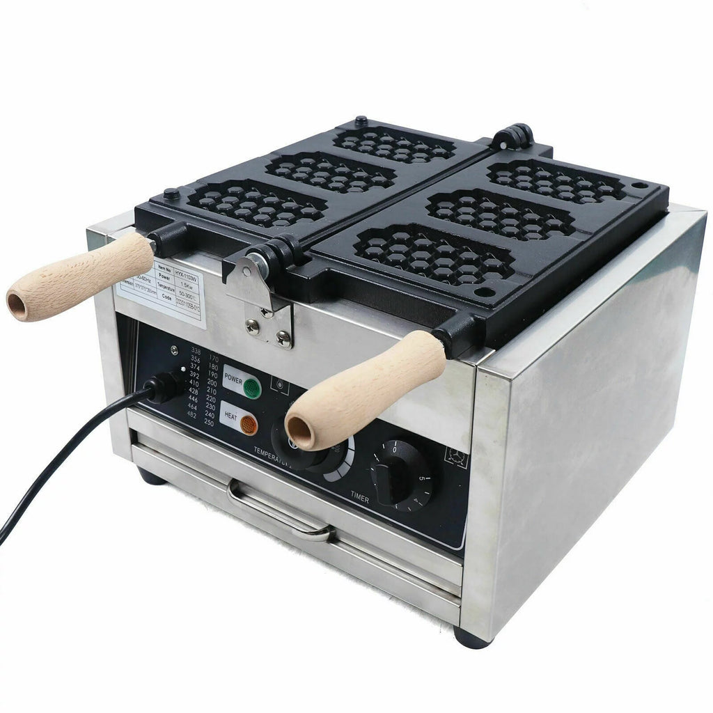 Nonstick Electric Waffle Maker 1500W P4071