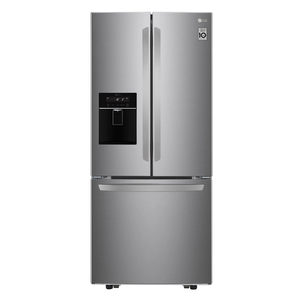 30 in. 22 cu. ft. Stainless Steel French Door Refrigerator L544